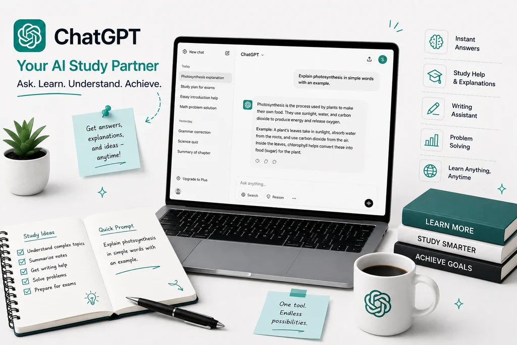 ChatGPT AI assistant for students and academic help