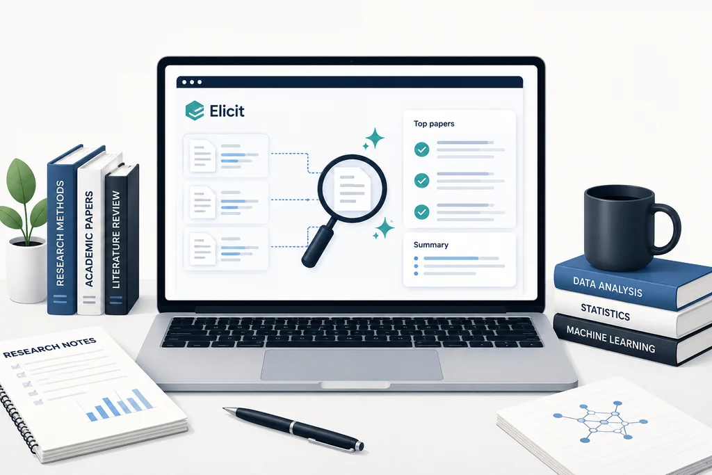 Elicit AI tool for academic research and literature review
