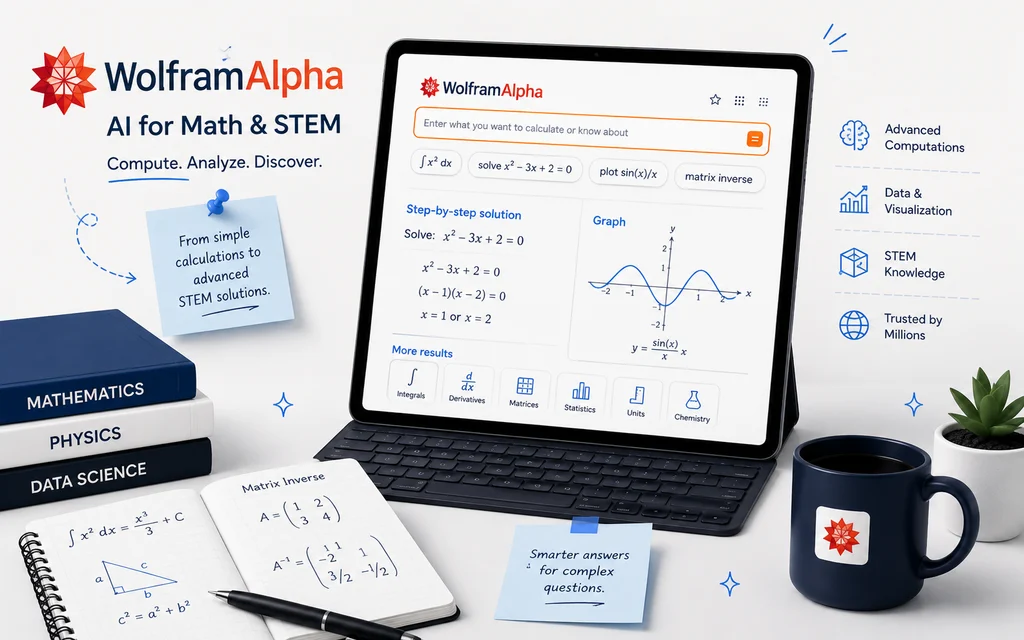 Wolfram Alpha computational tool for math and STEM students