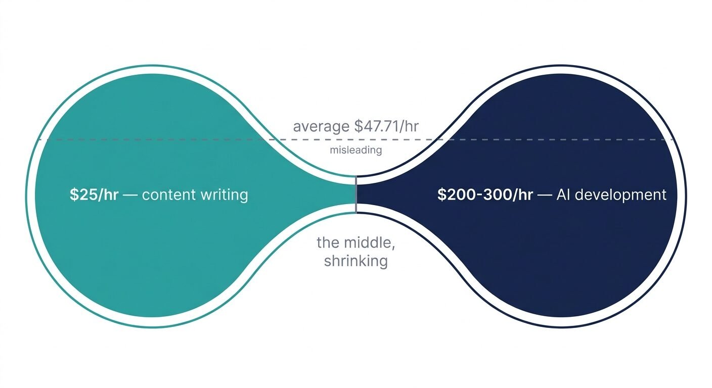 Is Freelancing Dead in 2026? What the Data Actually Shows — And Where the Money Moved
